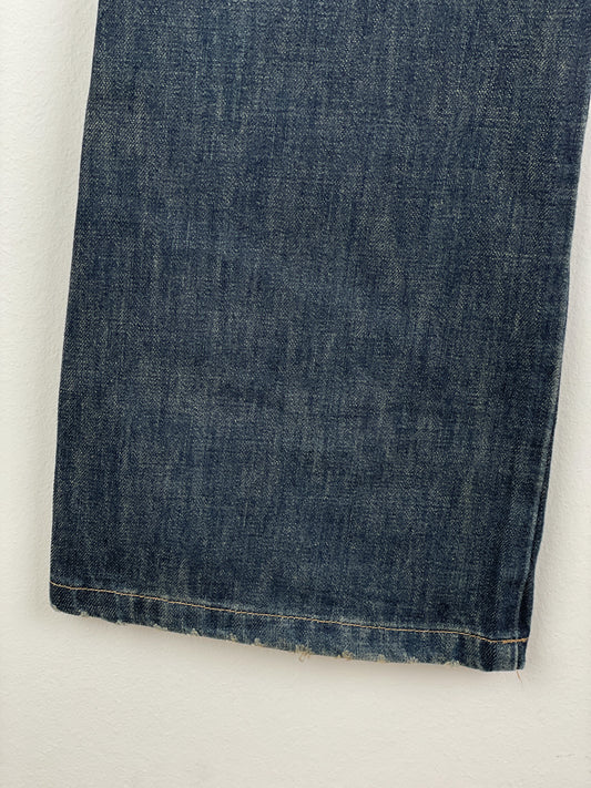Gucci by Tom Ford SS02 Flared Sanded Bootcut Denim Jeans – photo 14