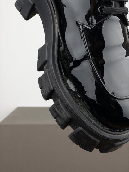 Prada ‘Monolith’ Lug Sole Platform Derby Shoes