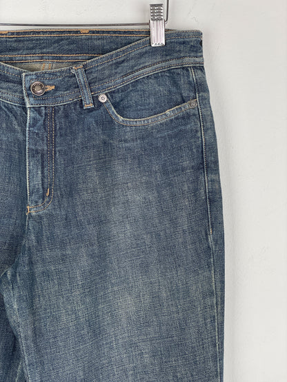 Gucci by Tom Ford SS02 Flared Sanded Bootcut Denim Jeans
