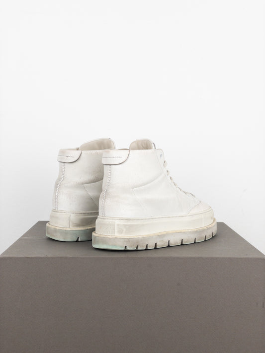 Maison Margiela MM6 Lug Sole Platform Hiking Boots