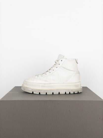 Maison Margiela MM6 Lug Sole Platform Hiking Boots