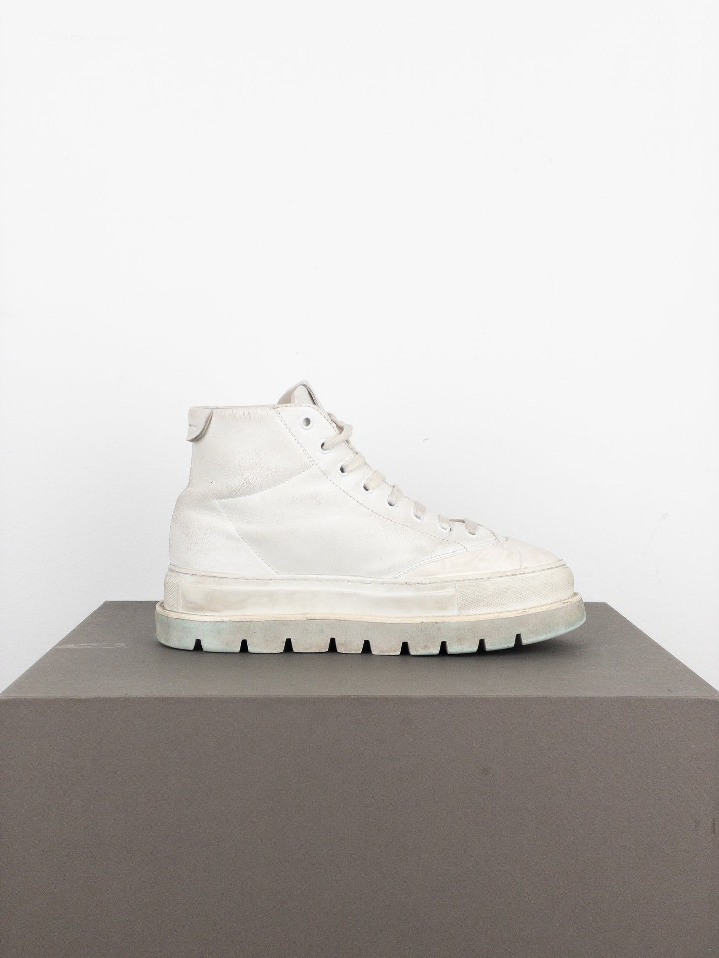 Maison Margiela MM6 Lug Sole Platform Hiking Boots