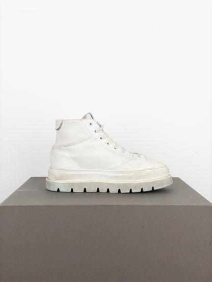 Maison Margiela MM6 Lug Sole Platform Hiking Boots