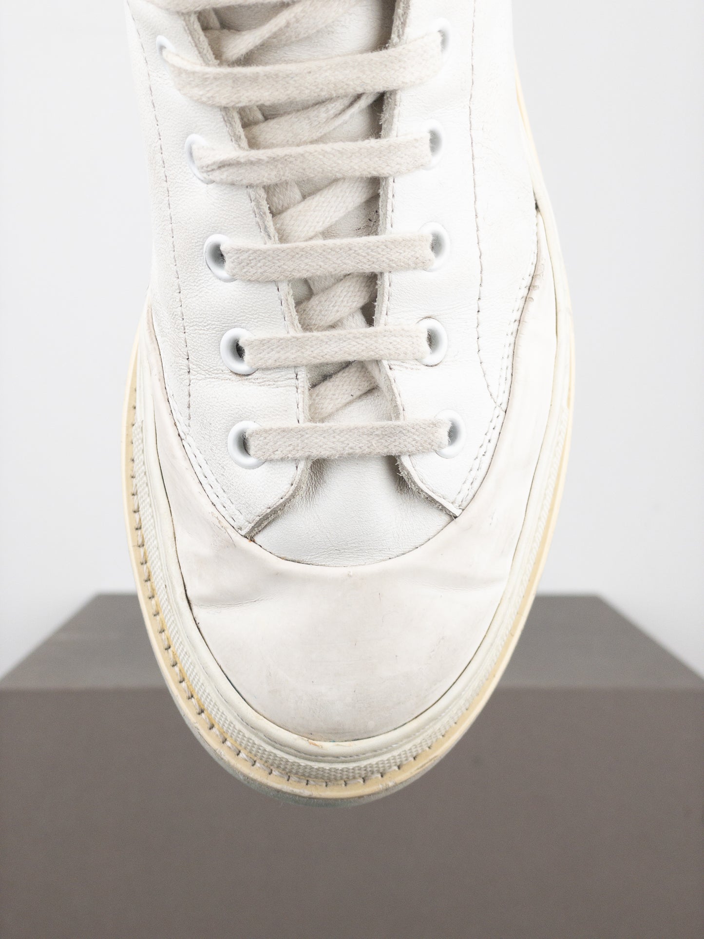 Maison Margiela MM6 Lug Sole Platform Hiking Boots