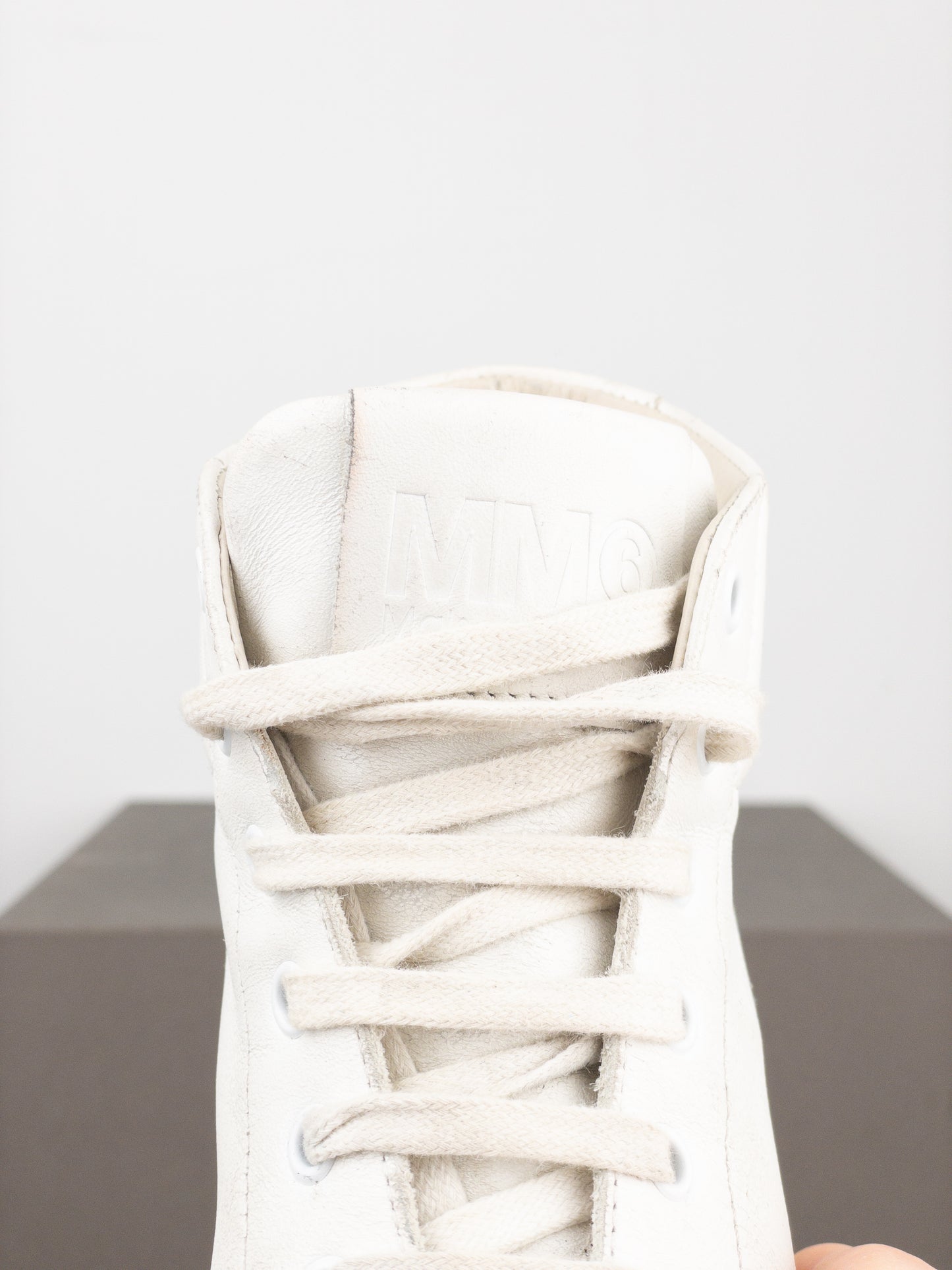 Maison Margiela MM6 Lug Sole Platform Hiking Boots