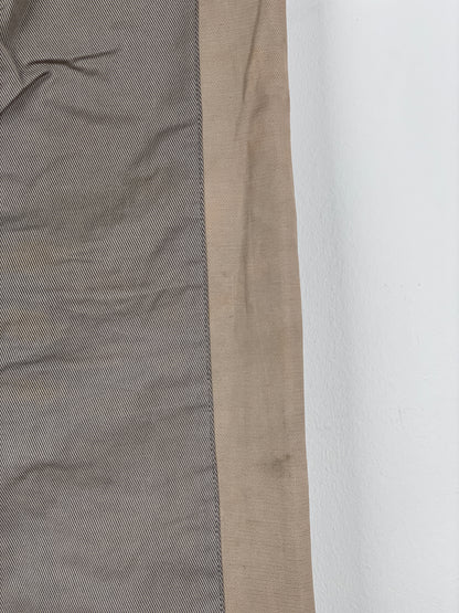 Maison Margiela SS05 Leather-Panel Moto Biker Pants
