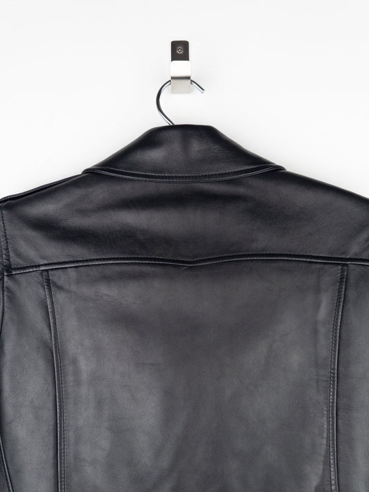Saint Laurent AW17 Perfecto Biker Patch Leather Jacket – photo 8