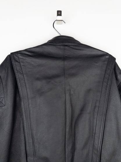 Yves Saint Laurent 1980s Leather Flight Bomber Jacket