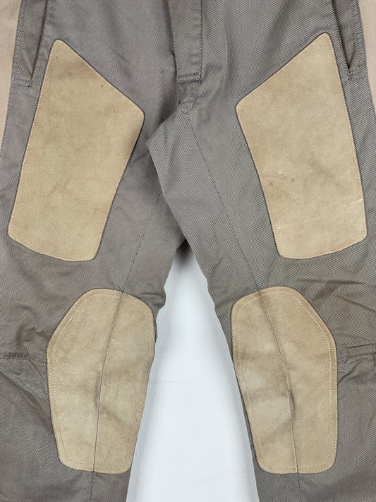 Maison Margiela SS05 Leather-Panel Moto Biker Pants – photo 7
