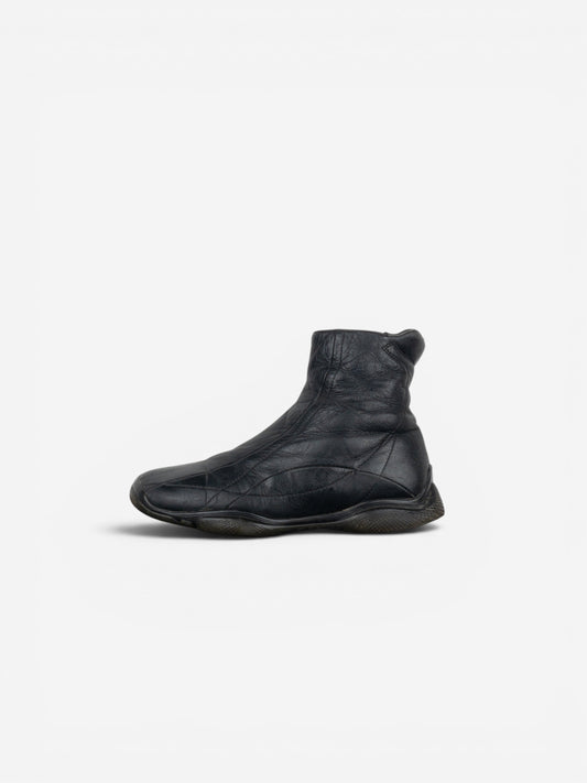 Prada AW99 Square Toe Biker Moto Sports Ankle Boots – photo 3