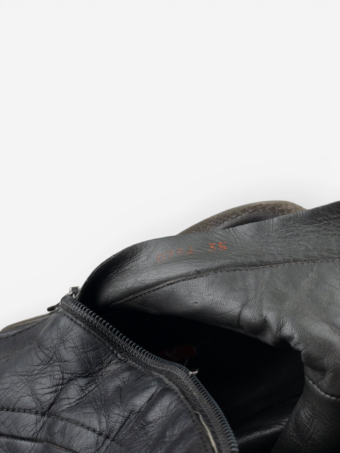 Prada AW99 Square Toe Biker Moto Sports Ankle Boots – photo 10