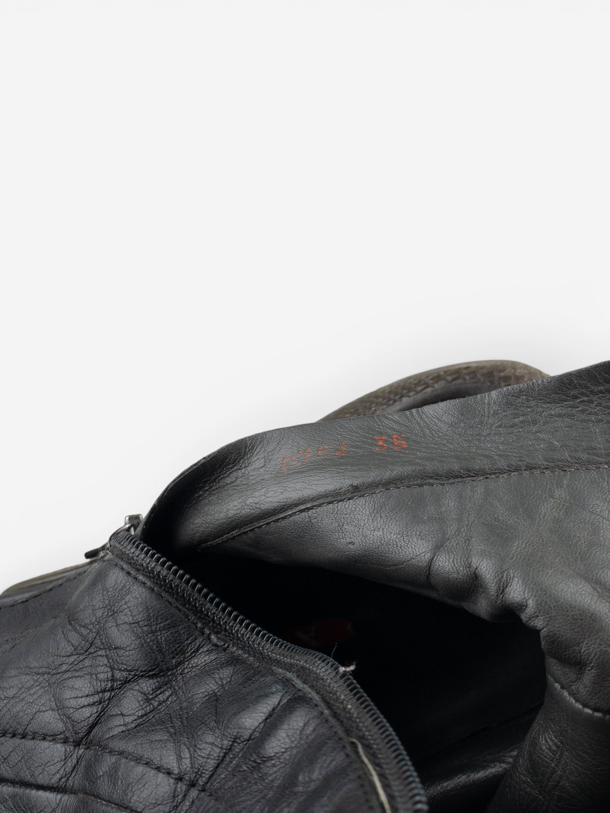 Prada AW99 Square Toe Biker Moto Sports Ankle Boots – photo 10
