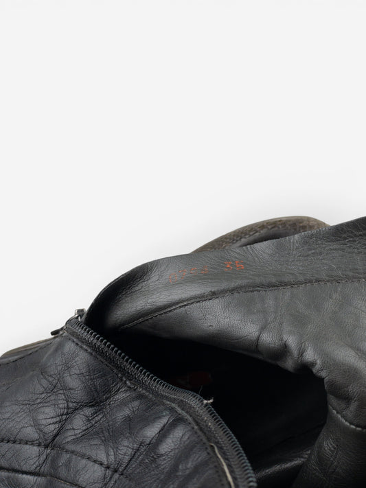 Prada AW99 Square Toe Biker Moto Sports Ankle Boots – photo 10