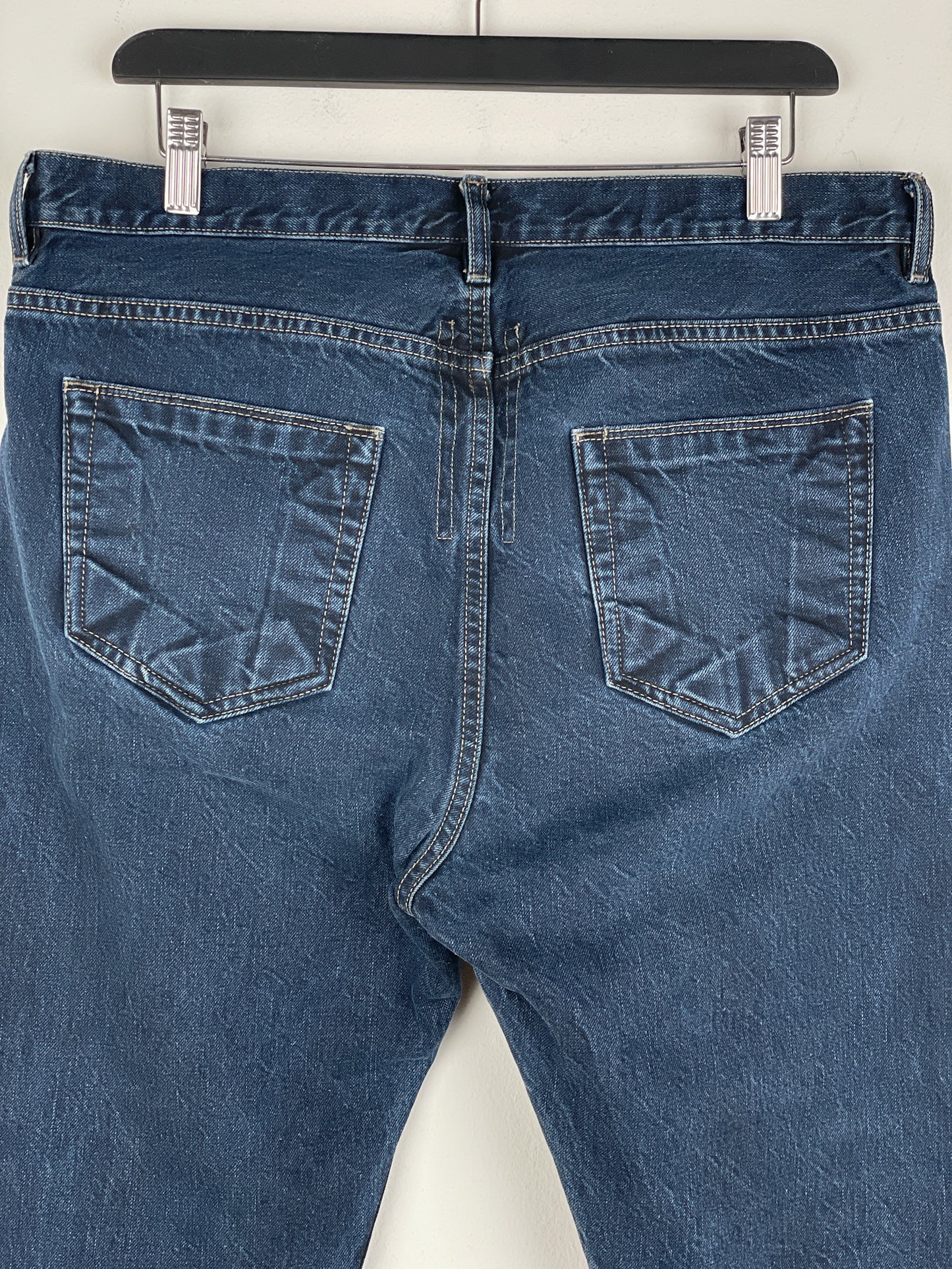 Rick Owens DRKSHDW SS16 'Cyclops' Torrence Cut Denim Jeans