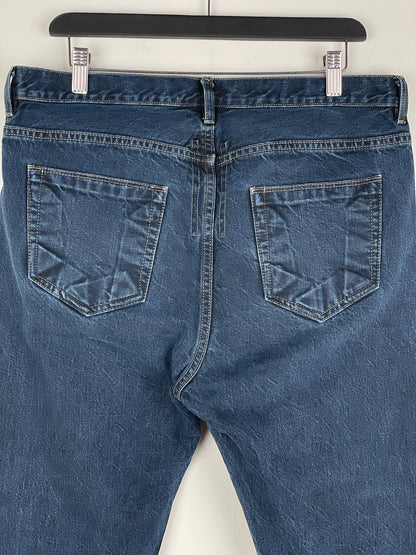 Rick Owens DRKSHDW SS16 'Cyclops' Torrence Cut Denim Jeans