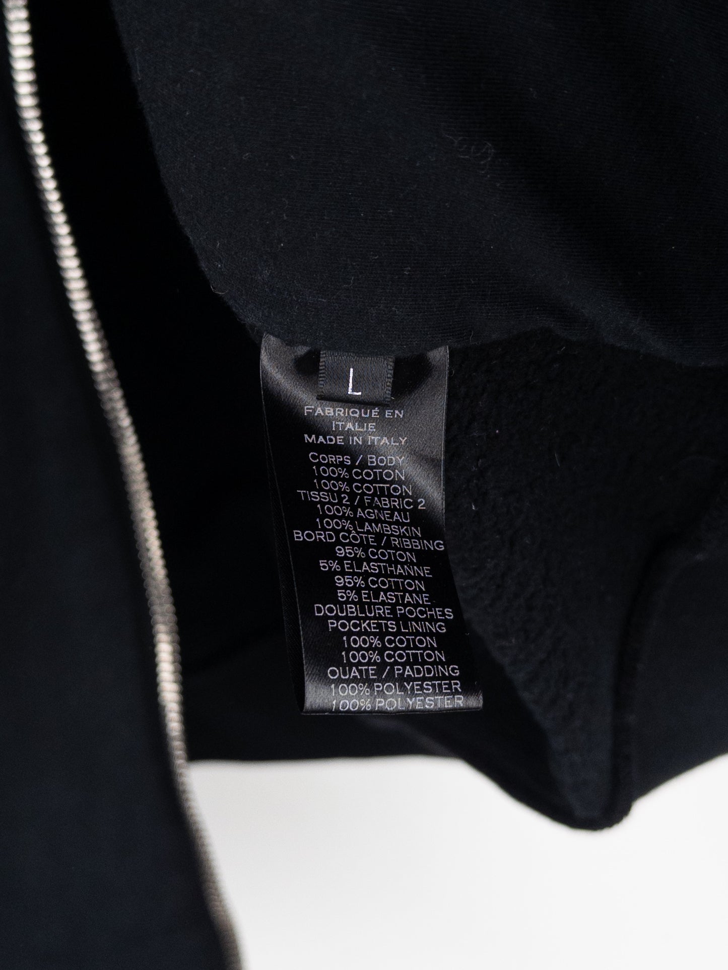 Balmain by Olivier Rousteing 2010s Leather Biker Zip-Hoodie
