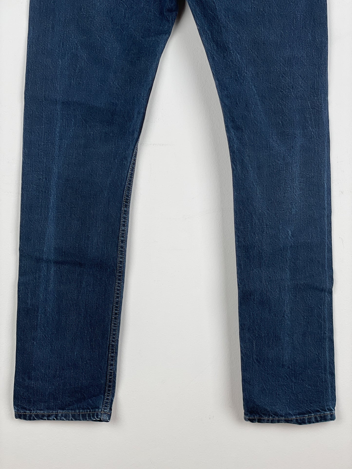 Rick Owens DRKSHDW SS16 'Cyclops' Torrence Cut Denim Jeans