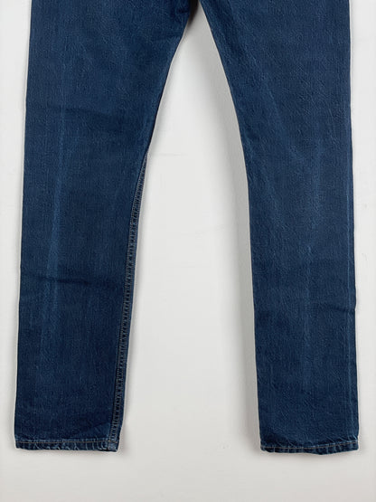 Rick Owens DRKSHDW SS16 'Cyclops' Torrence Cut Denim Jeans