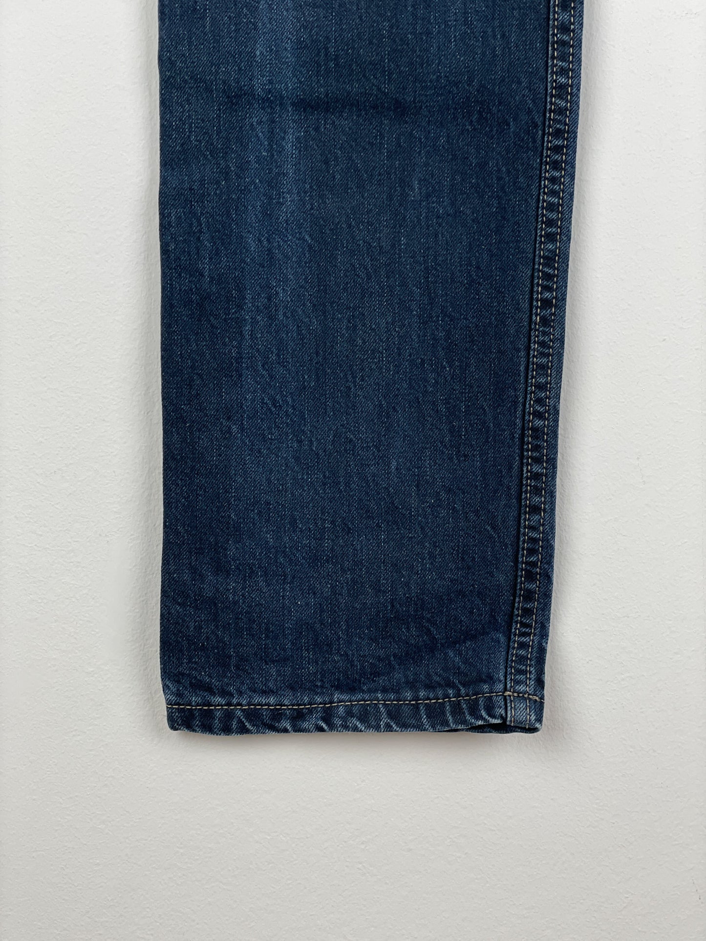 Rick Owens DRKSHDW SS16 'Cyclops' Torrence Cut Denim Jeans