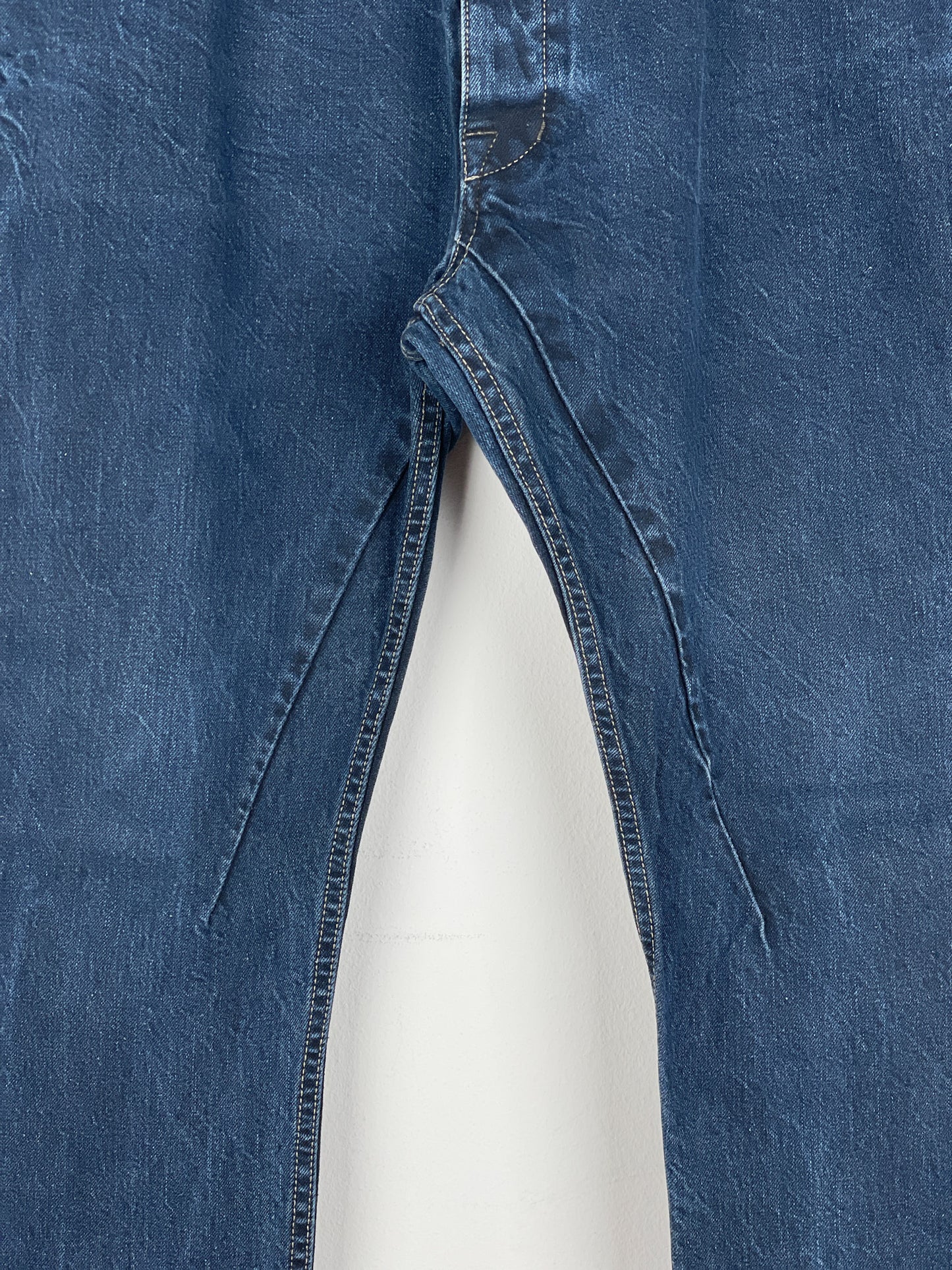 Rick Owens DRKSHDW SS16 'Cyclops' Torrence Cut Denim Jeans