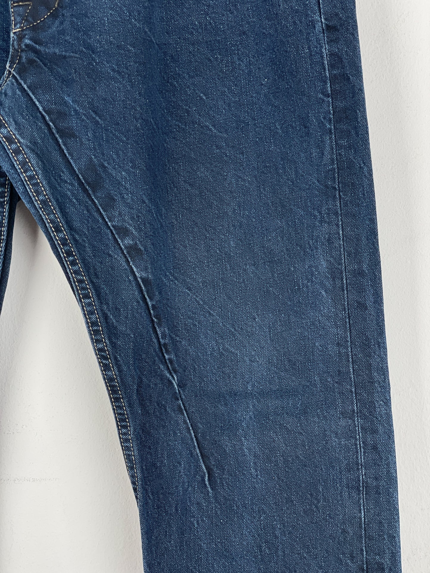 Rick Owens DRKSHDW SS16 'Cyclops' Torrence Cut Denim Jeans