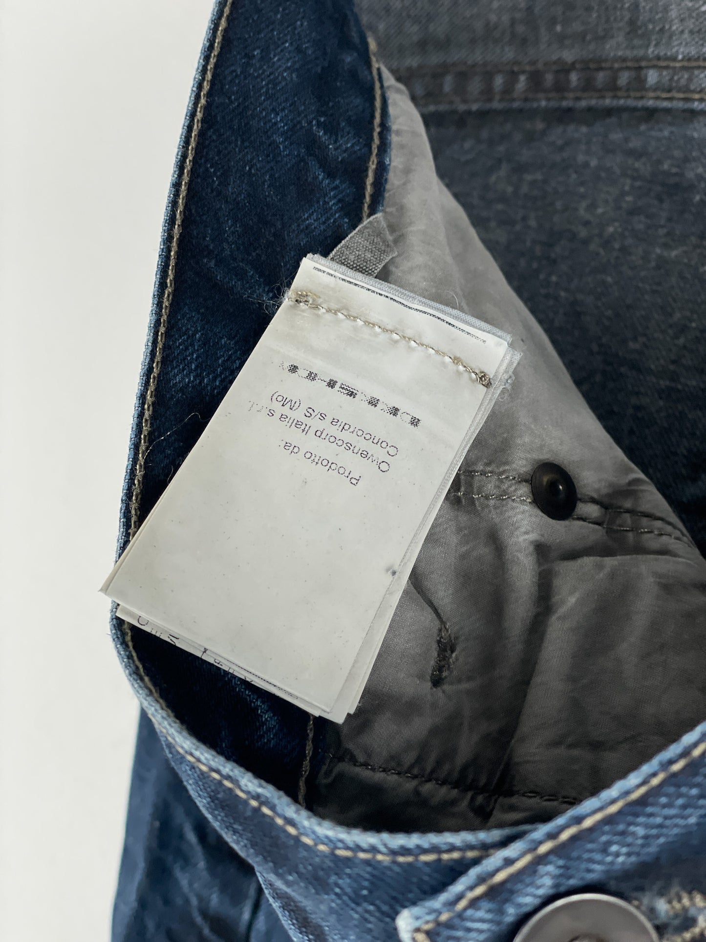 Rick Owens DRKSHDW SS16 'Cyclops' Torrence Cut Denim Jeans