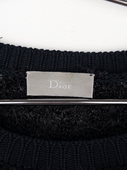 Dior Homme by Kris van Assche SS09 Fuzzy Boucle Knit Sweater – photo 5