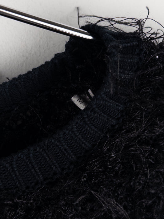 Dior Homme by Kris van Assche SS09 Fuzzy Boucle Knit Sweater – photo 6