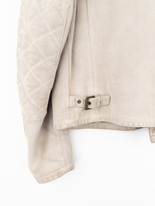 Gucci by Tom Ford 2000s Quilted Suede Perfecto Biker Jacket – photo 8