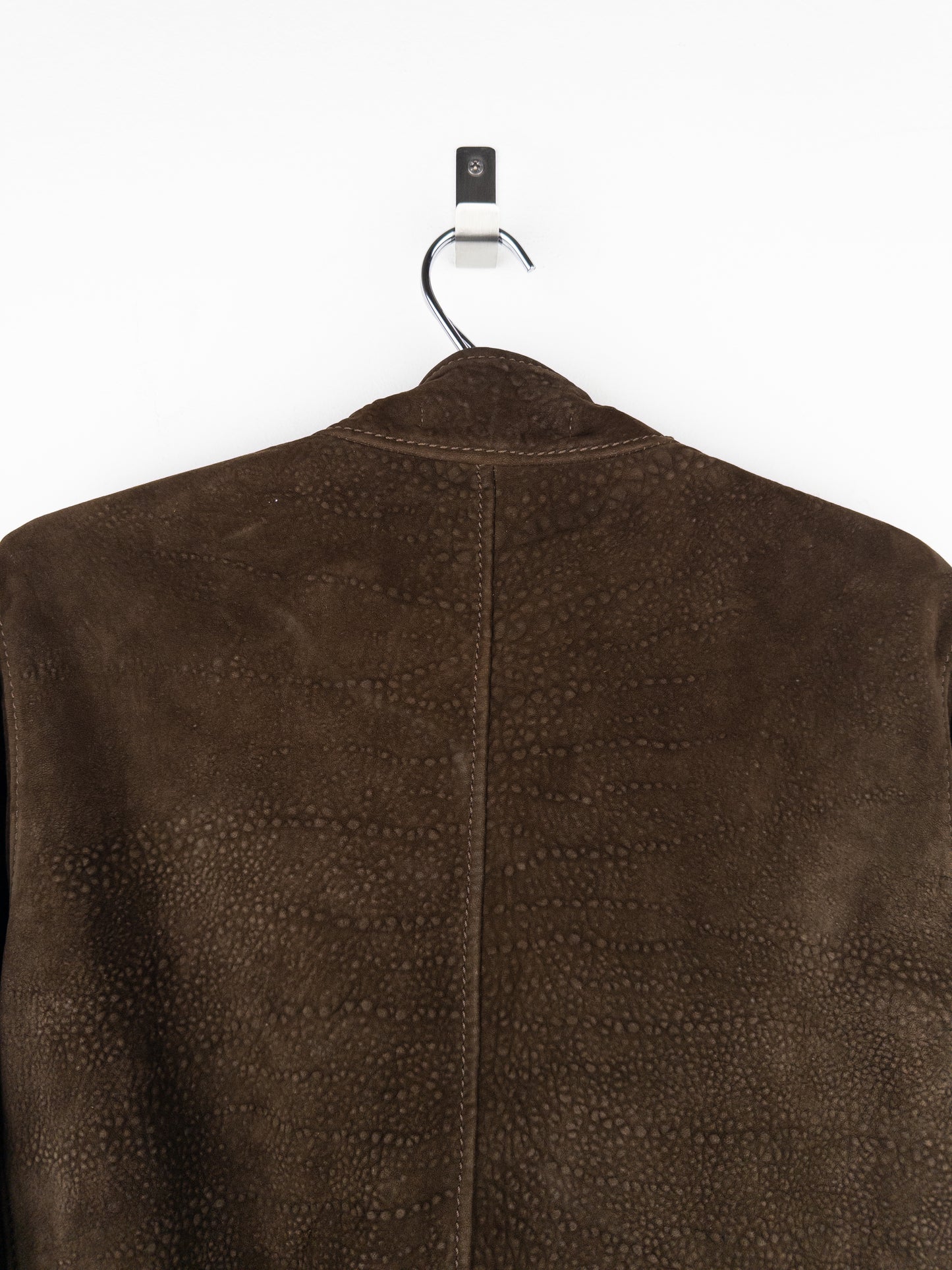 Gucci by Frida Giannini 2000s Swedish Military Leather Bomber Jacket