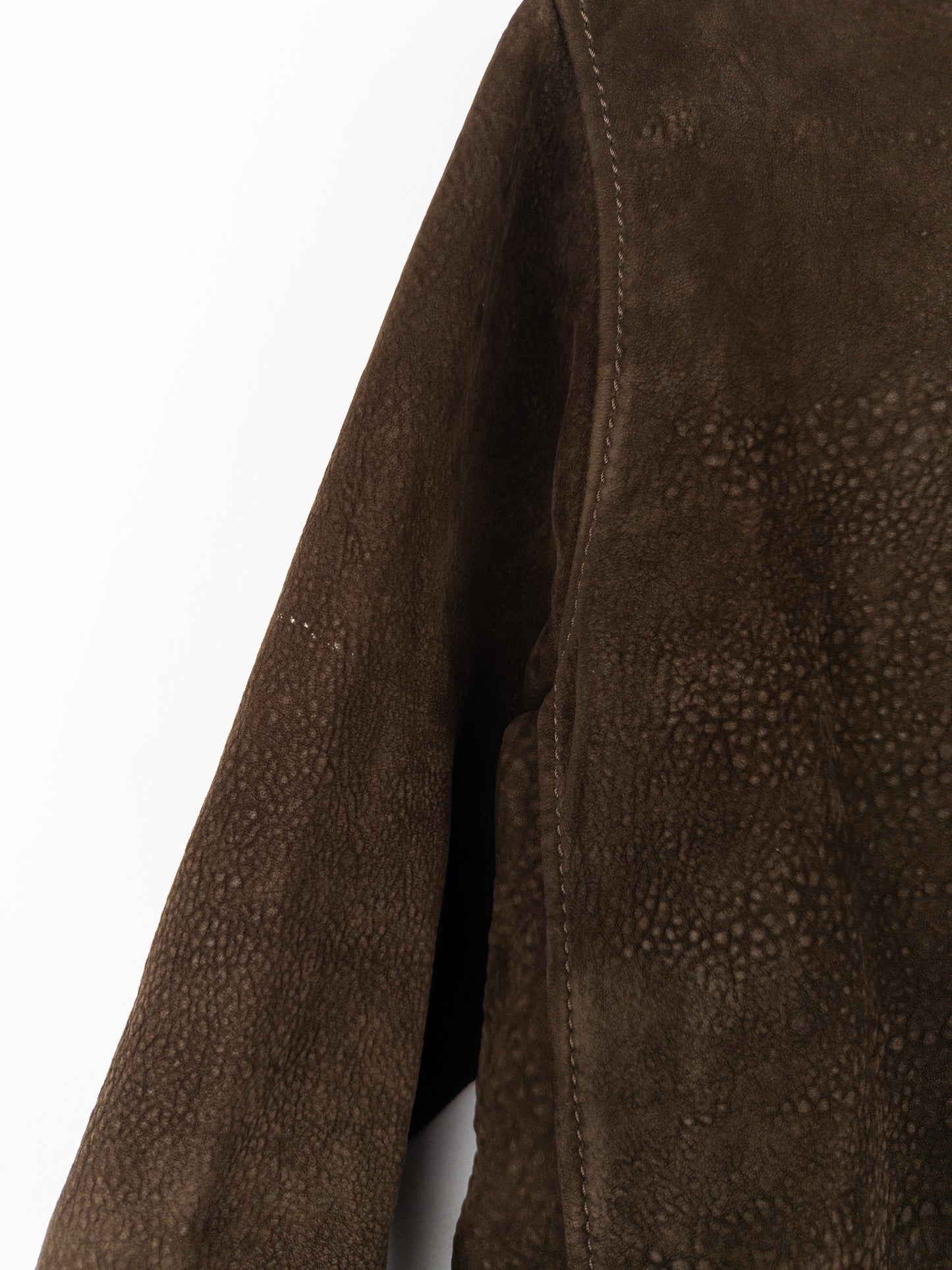 Gucci by Frida Giannini 2000s Swedish Military Leather Bomber Jacket