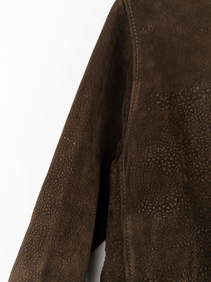Gucci by Frida Giannini 2000s Swedish Military Leather Bomber Jacket