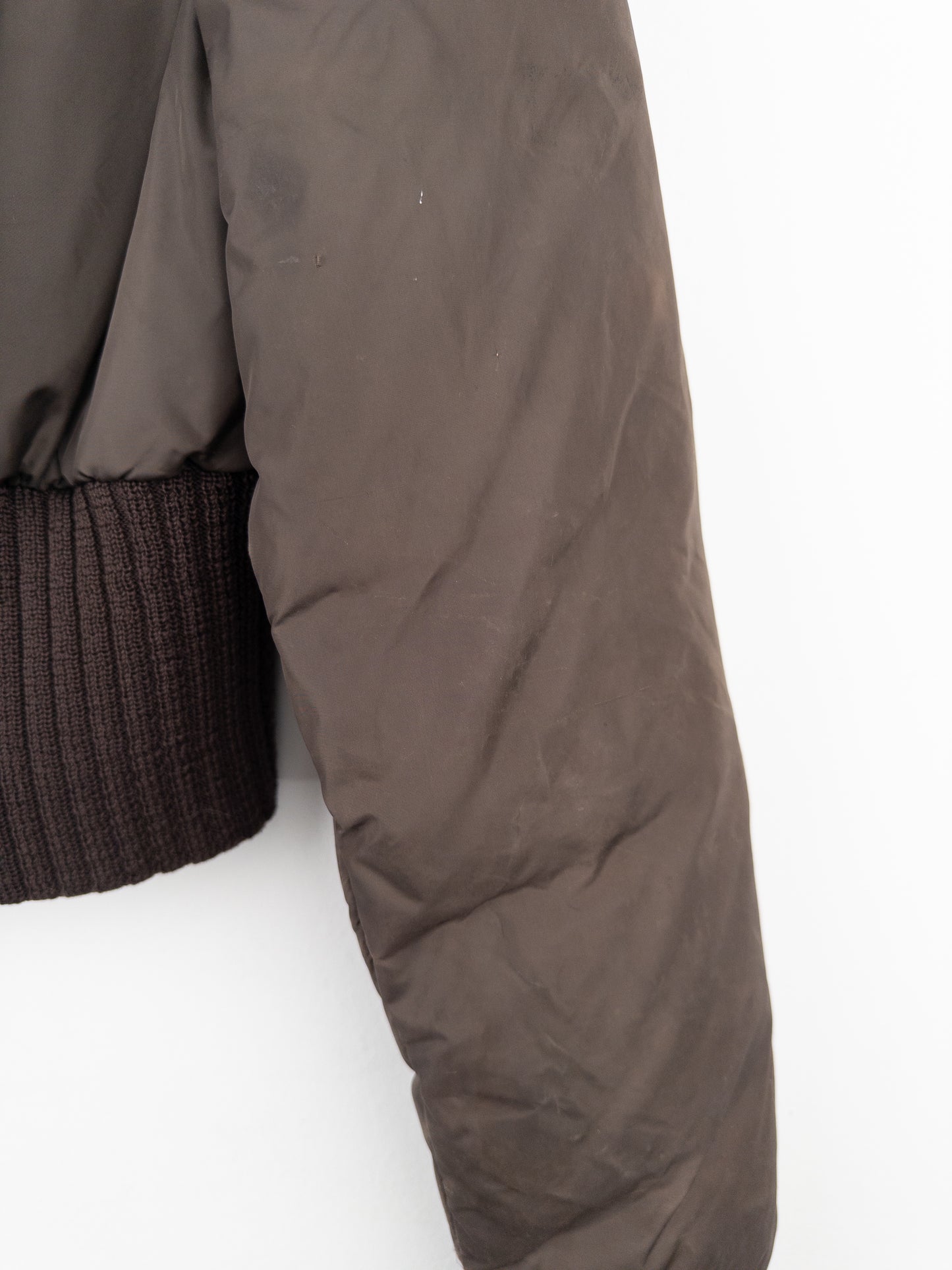 Jean Paul Gaultier 1990s Cropped Puffer Bomber Jacket