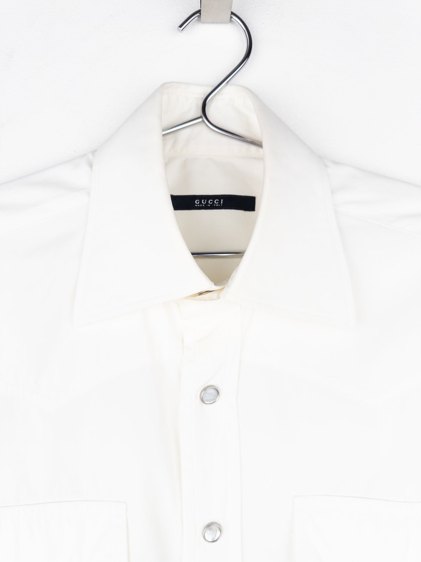 Gucci by Tom Ford SS04 Pearl-Button Cowboy Western Button-Up Shirt