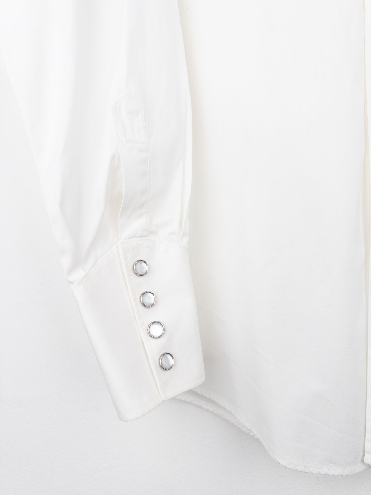 Gucci by Tom Ford SS04 Pearl-Button Cowboy Western Button-Up Shirt