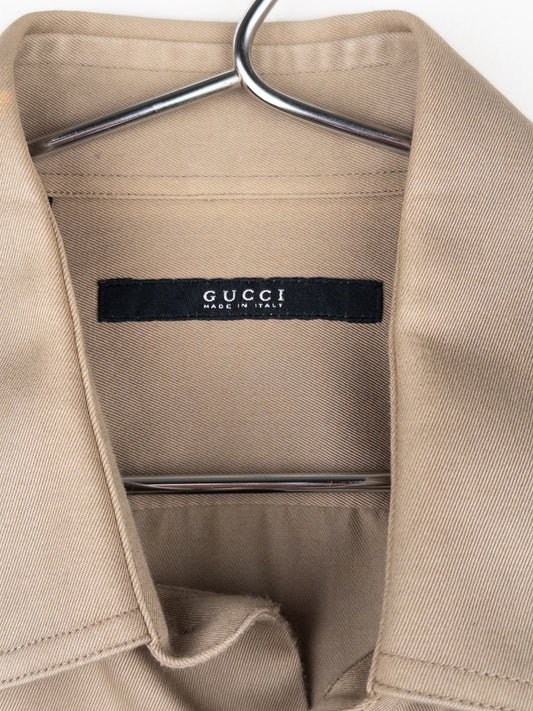 Gucci by Tom Ford SS99 Bondage Cargo Safari Military Button-Up Shirt – photo 8
