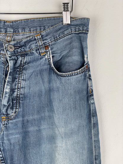Helmut Lang AW98 Distressed Denim Jeans