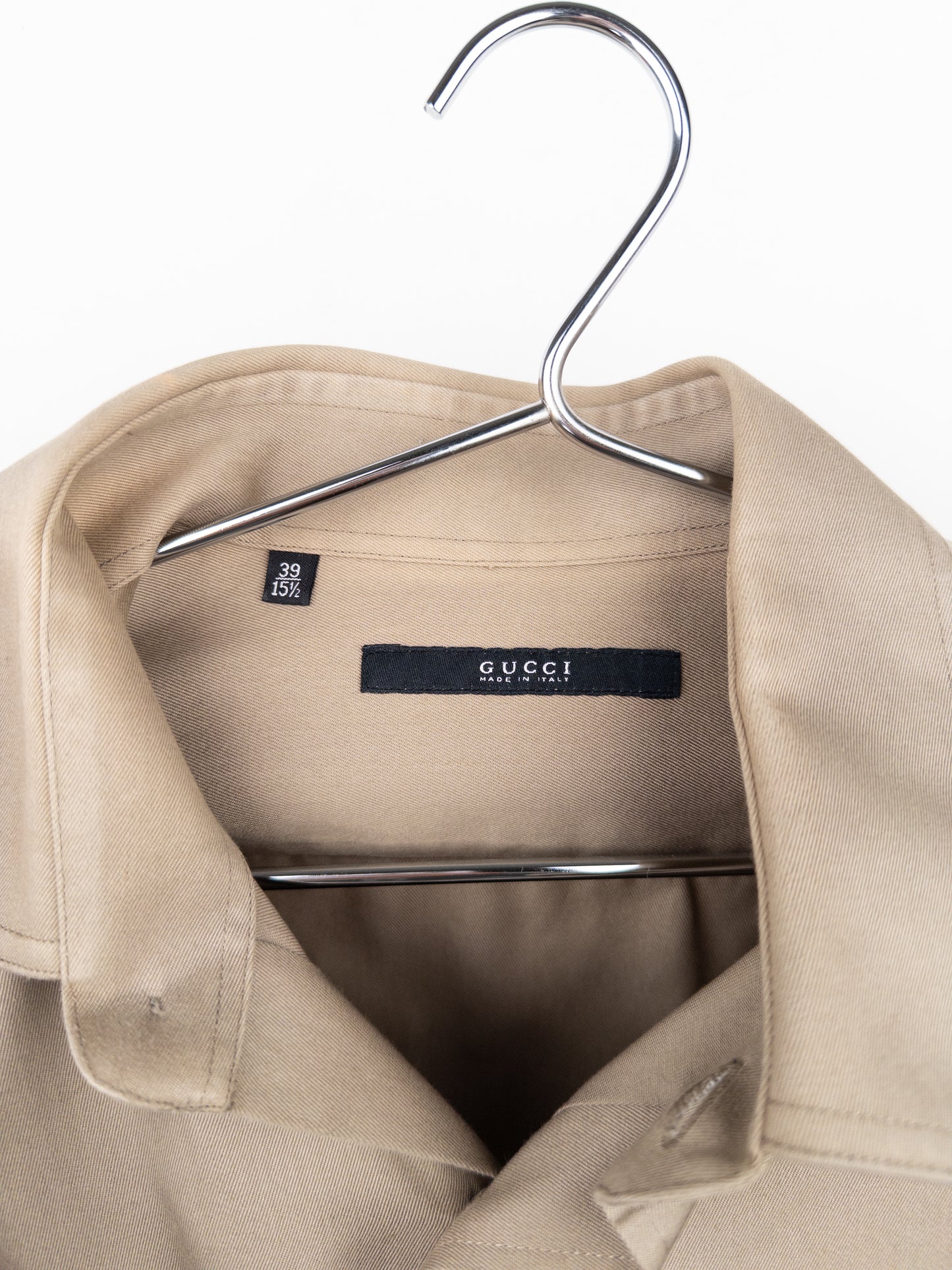 Gucci by Tom Ford SS99 Bondage Cargo Safari Military Button-Up Shirt