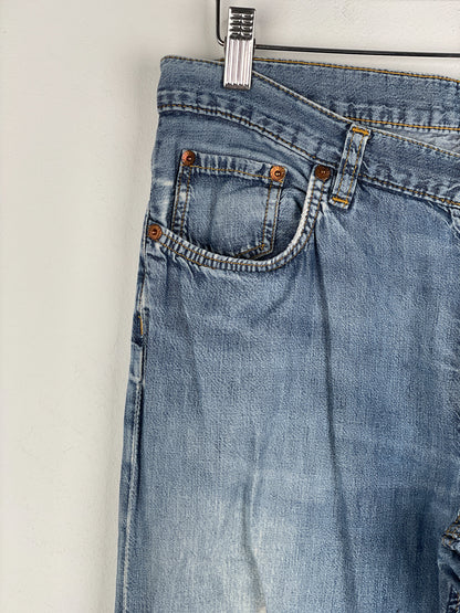 Helmut Lang AW98 Distressed Denim Jeans