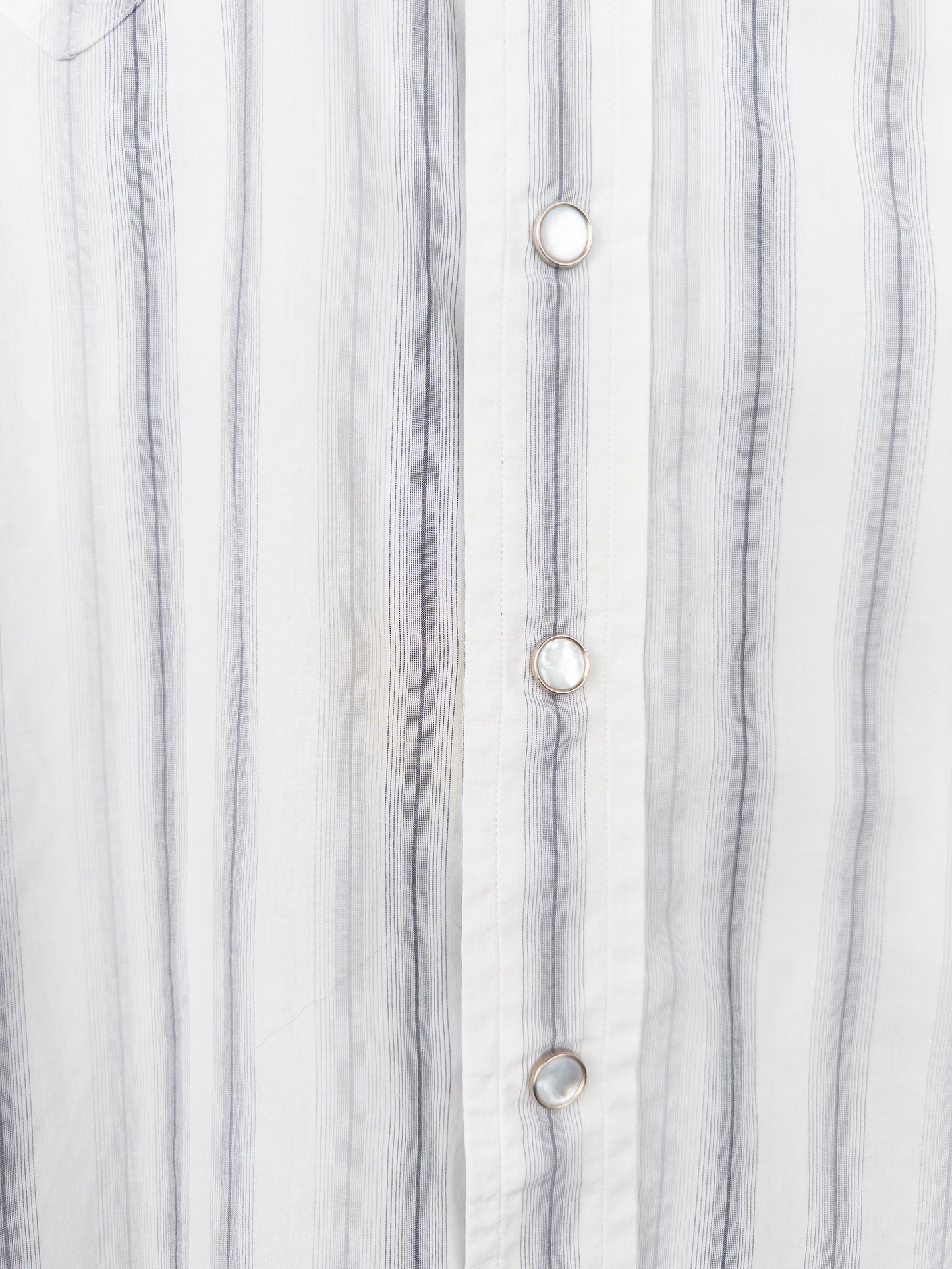 Gucci by Tom Ford SS04 Pearl-Button Cowboy Western Button-Up Shirt