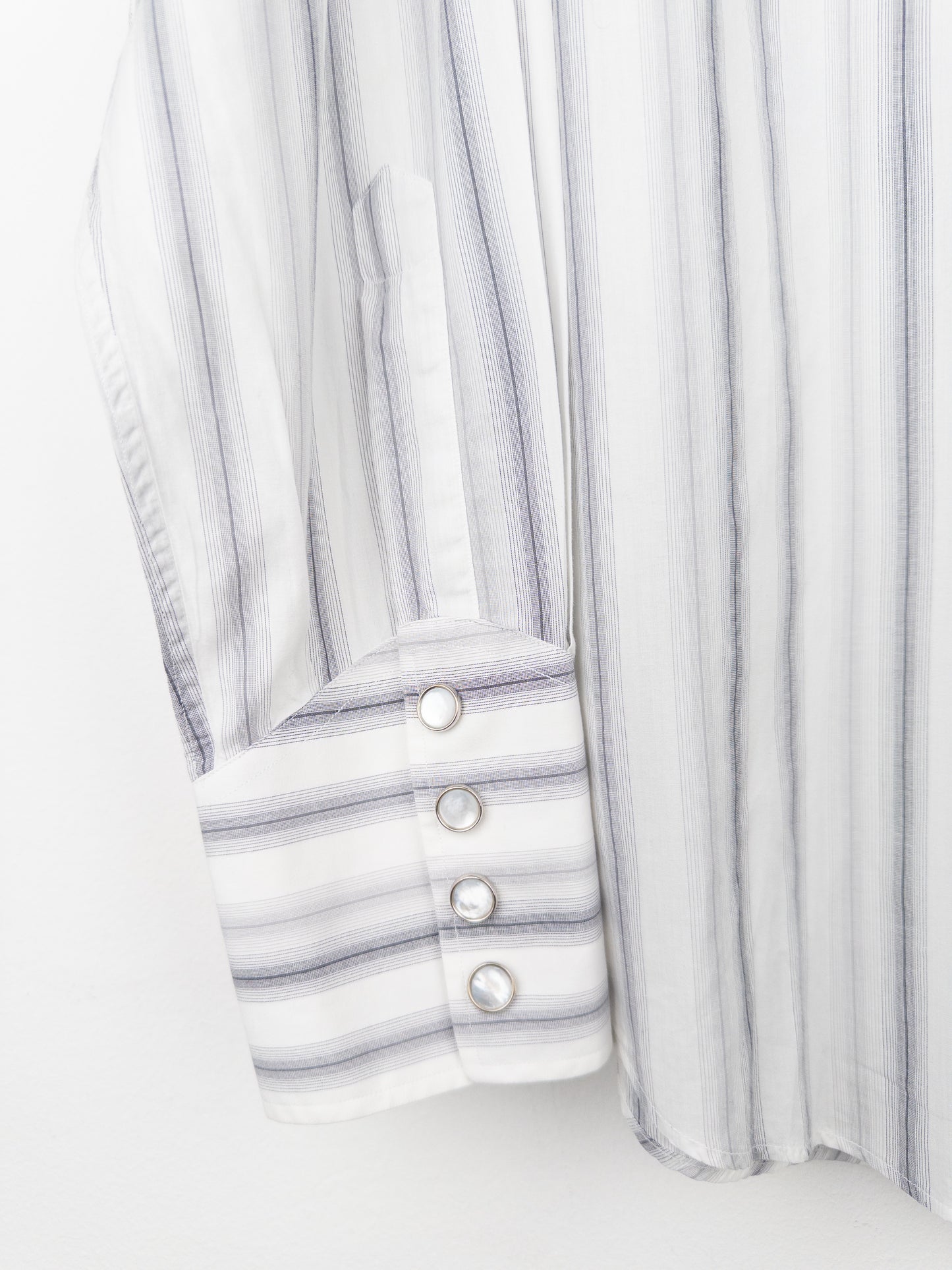 Gucci by Tom Ford SS04 Pearl-Button Cowboy Western Button-Up Shirt