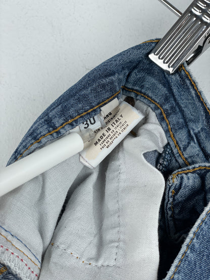 Helmut Lang AW98 Distressed Denim Jeans