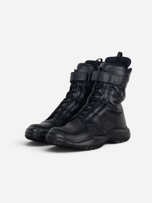 Prada AW99 Square Toe Vibram Combat Boots