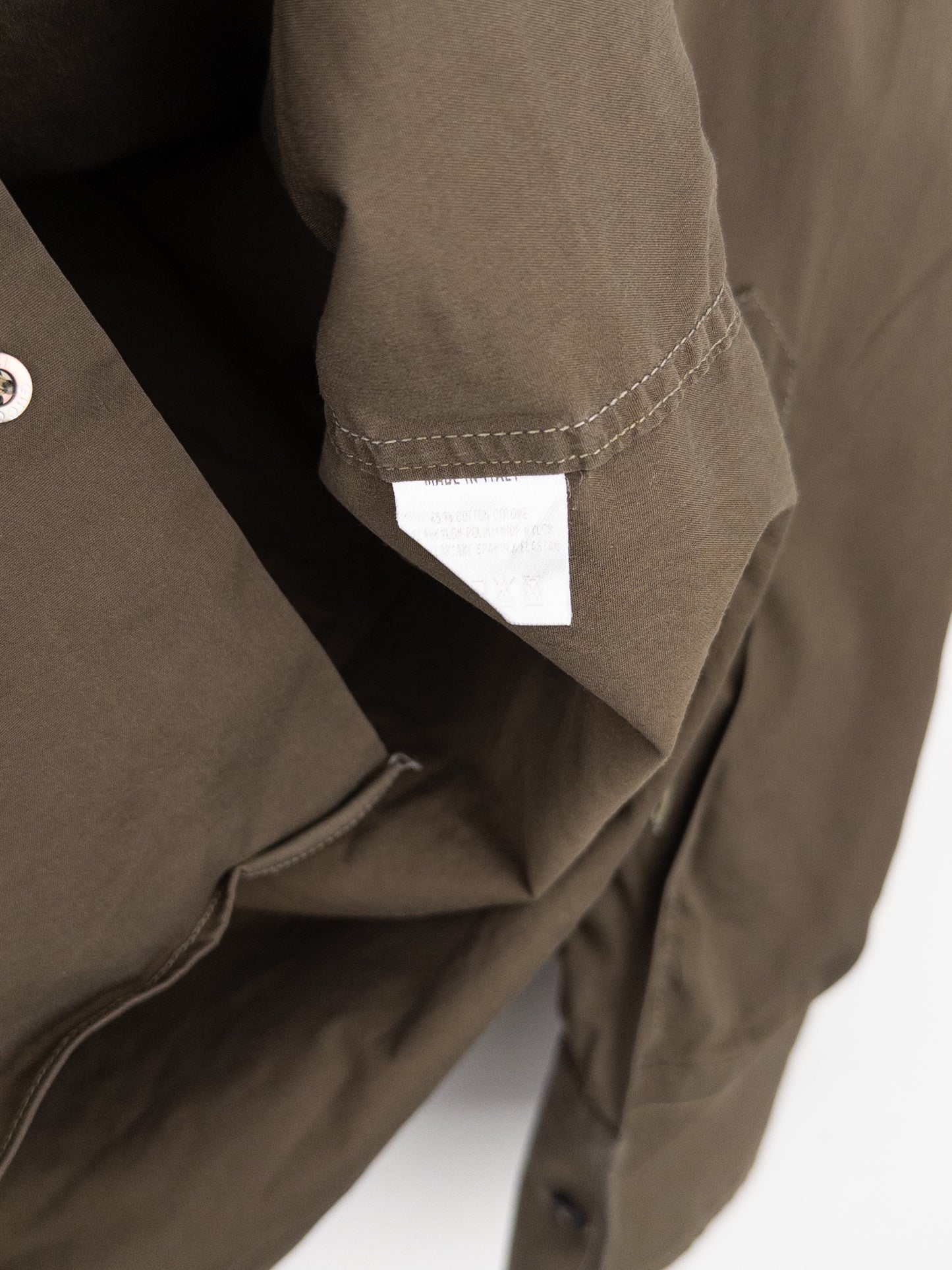 Gucci by Tom Ford SS97 Military Cargo Pocket Button-Up Shirt
