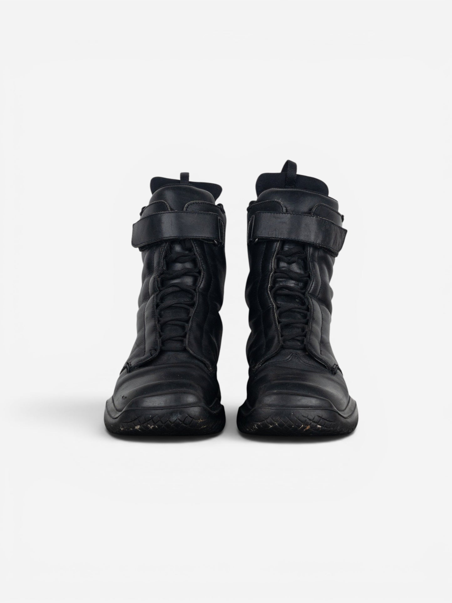 Prada AW99 Square Toe Vibram Combat Boots