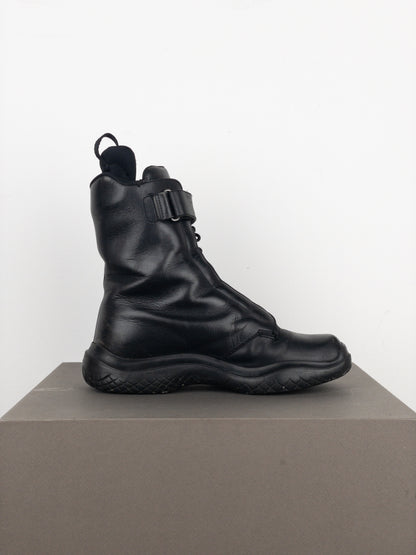 Prada AW99 Square Toe Vibram Combat Boots