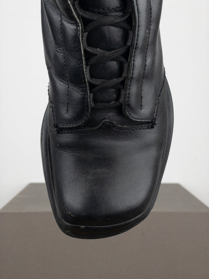 Prada AW99 Square Toe Vibram Combat Boots