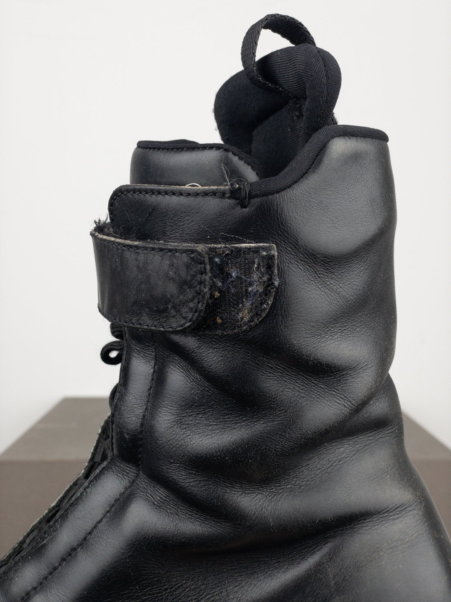 Prada AW99 Square Toe Vibram Combat Boots