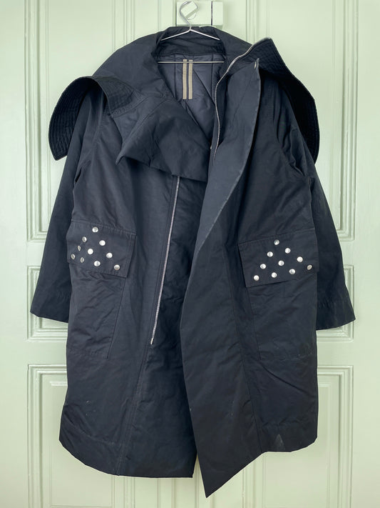 Rick Owens DRKSHDW AW19 LARRY Oversized "Secret Sisy" Parka Coat – photo 4