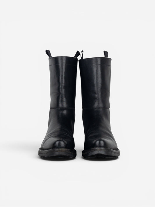 Miu Miu AW01 Pointed-Toe ‘Peco’ Biker Combat Boots – photo 5